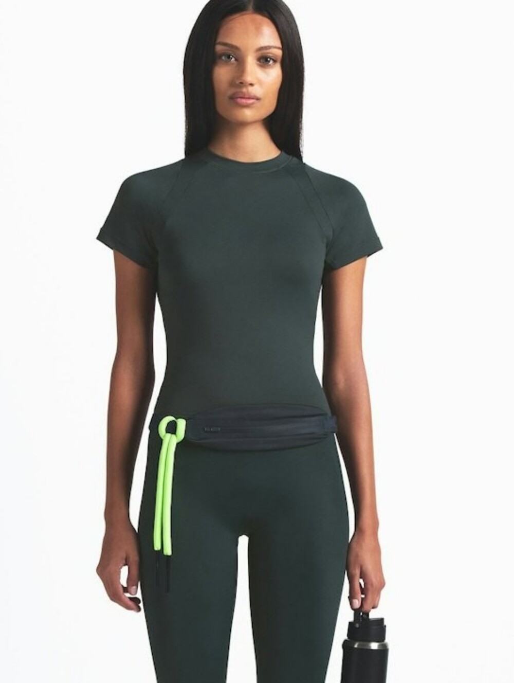 Nike SKIMS Airy Baby Tee TP-TSH-2738 Dark Teal Size Small
